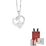 #8: 【 TIMI JEWELRY 】TIMI JEWELRY 人気 おしゃれ ネックレス オープンハート 925 刻印 アクセサリー ジュエリー お返し ジルコニア採用 レディース プレゼント ホワイトデー2017