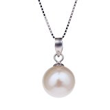 #5: ギフトジュエリー　アコヤ本真珠(ホワイト）9.5-10mm　ペンダント