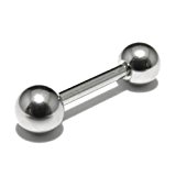 #10: [モンスターキッズ]MONSTER KIDS スタンダードストレートバーベル 16G(1.2mm)/シャフト8mm/ボール4mm/1個 ボディピアス BPBB-16G0804