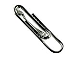 #8: MG-M ネクタイピン ユニーク クリップ 文具 シルバー