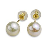 #5: nadi K18YG 7.0-7.5mm アコヤ パール 本真珠 ピアス