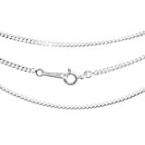 #10: 新宿銀の蔵 喜平チェーン 細め 長さ38cm～60cm シルバー 925 45cm 幅1.7mm ネックレス チェーン ネックレスチェーン レディース 人気 sv925