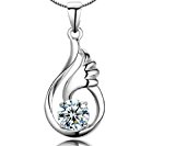 #1: Fairy Heart 天使の羽 925純銀製 ネックレス