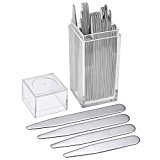 #9: PiercingJ カラーキーパー ワイシャツ 襟 芯 ステンレス製　40枚