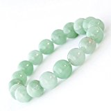 #7: 【製造元大卸】ミャンマー産 天然無着色 本翡翠 ブレスレット 鑑別付 開運 パワーストーン 風水 ひすい 男女兼用