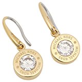 #3: (マイケルマイケルコース) MICHAEL MICHAEL KORS マイケルマイケルコース ピアス MICHAEL MICHAEL KORS MKJ5337710 PAVE CRYSTAL パヴェクリスタル イエローゴールド [並行輸入品]