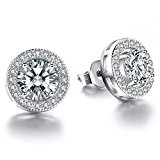 #7: J.SHINE イヤリング シルバー925 (6MM) 3Aジルコニア メンズ レディースピアス 片耳 スタッド 純銀 首飾り アクセサリー ジュエリー ユニセックス パーティードレス