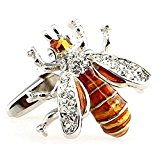 #9: MFYS Jewelry ミツバチ 蜜蜂 カフスボタン 【専用収納ケース付き】