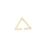 #7: レデース イヤーカフ トライアングル イヤーカフ ゴールド シルバー TRIANGLE EAR CUFF 穴いらない 三角イヤーカフ NEWSまっすー着用 (カラー：ゴールド)