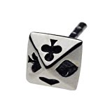 #7: 【セノーテ】 cenote e0446 【シルバーアクセサリー】 トランプ柄スタッズピアス