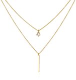 #9: [ミルブラン] Milleblanc ゴールドネックレス TM42N2AN-971G