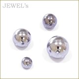 #3: JEWELS （ジュエルズ） スクリューボール/14ゲージ用 ボール8mm 交換用 パーツ キャッチ 軟骨ピアス 耳ピアス
