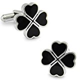 #9: MFYS Jewelry 幸運 クローバー カフス  (カフスボタン カフリンクス)専用ジュエリーBOX付