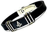 #2: [ZIG’s] 暗黒の支配者,威厳に満ちたシンボル{G} FREEMASON×バングル 高品質,鏡面仕上げ ZIG’s特製クロス付 (fmbsu04+cZ,qZ)