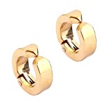 #2: ochiyo-shop 2個セット シンプル イヤーカフ 【ゴールド】 チタン フェイクピアス 両耳用 大