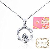 #4: 【母の日フェア】 ネックレス おしゃれ 可愛い プレゼント CZダイヤモンド 40cm＋5cmチェーン ギフトセット付 Bonheur(ボヌール)