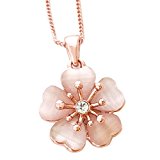 #7: [リベルタ]LIBERTA 桜 さくら ネックレス ペンダント アクセサリー レディースネックレス アジャスター ピンク ジュエリーボックス ギフトボックス