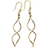 #7: [メルキュート] Merqute ツイスト ピアス ノンアレルギー 樹脂 レディース 全3色 M-027 (ゴールド)