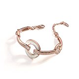 #8: (イウハ) IUHA 【きずな】天然シェル ブレスレット オーストリア産ジルコニア