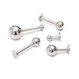 #4: ラブレット スタッド 14Ｇ ボール 径 3mm 軸長 8mm ボディ ピアス 316L サージカル ステンレス メンズ レディース