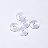 #9: [ラプラス]laplace ボディピアス body-piercing アクリル リテーナー 透明ピアス用 Oリング キャッチ 5個セット 【 高品質 ボディーピアス 専門店 】 14G