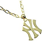 #4: NY ゴールド ネックレス ” ユニセックス ネックレス ヒップホップ ダンス B系 金