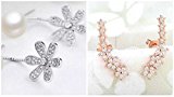 #5: ピアス レディース アクセサリー 可愛らしい 小花 プレゼント 2点セット (小花)