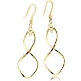 #9: [メルキュート] Merqute ツイスト ピアス ノンアレルギー レディース 全3色 M-043 (ゴールド)