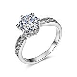 #9: [ベラ バリー] Bella Barry ウエディング CZダイヤ リング レディース 婚約指輪(ラウンド形) サイズ：12号