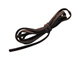 #10: ノーブランド品 革ひもアクセサリー材料 (ダークブラウン)