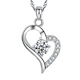 #5: 母の日 ネックレス J.Mercury 925純銀製 レディース ペンダント ジルコニア採用 シルバー ネックレス クリスマス 誕生日 記念日 プレゼント