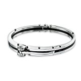 #6: [ブリング・ジュエリー] Bling Jewelryステンレス スチール 手錠 ハンドカフ フェティッシュ スタイル ブレスレット [インポート]