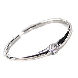 #5: 【数量限定】pt900 一粒ダイヤモンド リング（サイズ9号）【ギフトラッピングされています】 【品質保証書が付いています】