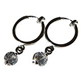 #9: キュービックイヤリング ピアスに見えます(装着簡単) レディース