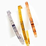 #9: 《アレルギーフリー》人気のアトラス バングル 医療用サージカルステンレスSS316L使用 ブレスレット 非アレルギー仕様 金属アレルギー