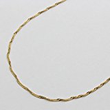 #5: 18金 ネックレス スクリュー チェーン K18 サイズ 40cm