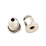 #7: 取れにくいキャッチライト　ペア【お肌に優しいニッケルフリー】 シルバー (ca0023-R)