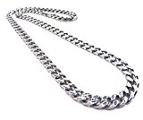 #8: （ 京都 おかげさまで ）ステンレス 喜平 ネックレス ４面カット 中折れタイプ 鏡面仕上げ 幅 アレルギーフリー ４ｍｍ ６ｍｍ ８ｍｍ 長さ ５０ｃｍ ５５ｃｍ ６０ｃｍ ６５ｃｍ ７０ｃｍ (ステンレス 幅8㎜, 60)