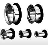 #10: [ラプラス]laplace ボディピアス body-piercing プラグ シングルフレア 【 高品質 ボディーピアス 専門店 】 10G