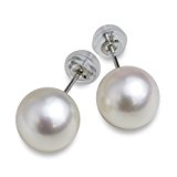 #6: nadi Pt900 9.0-9.5mm アコヤ パール 本真珠 ピアス