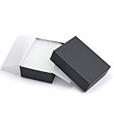 #8: Barzaz 【 Lサイズ 】 ジュエリーケース アクセサリーケース 箱 ケース BOX 小物入れ 収納 保管 ブローチケース ネックレスケース 時計ケース ブレスレットケース 大きなピアスケース プレゼント ラッピング ギフトボックス ジュエリーボックス アクセサリーボックス