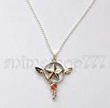 #10: 【ノーブランド】カードキャプターさくら 木之本桜 風　ネックレス (シルバー)