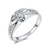 #7: [ベラ バリー] Bella Barry テンションセッティング CZダイヤ リング 婚約指輪 サイズ：14号