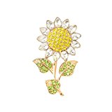 #7: 【ノーブランド品】独特の日 花のブローチピン ジュエリー アクセサリー マルチカラー