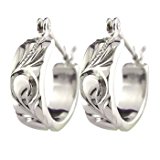 #2: [アトラス] Atrus フープピアス ハワイアン ピアス プラチナ900 4ミリ幅