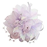 #1: 鎌倉工芸 [カマクラクラフト] 4輪 つぼみ フラワー フォーマル コサージュ パープル