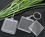 #6: 写真を入れてオリジナルキーホルダーにできるキーリング30*30mm10個セット