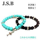 #10: 好評価！数限定！2本セット！ジードラゴン登坂がんちゃん 愛用タイプブレスレット(2本セット男性サイズ)