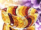 #10: 希少 アンバー 琥珀 ﾊﾞﾝｸﾞﾙ 金運 原動力 免疫力ｱｯﾌﾟ　品番２