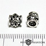 #1: シルバー925 百合の紋章小シルバーパーツ オリジナル作成用